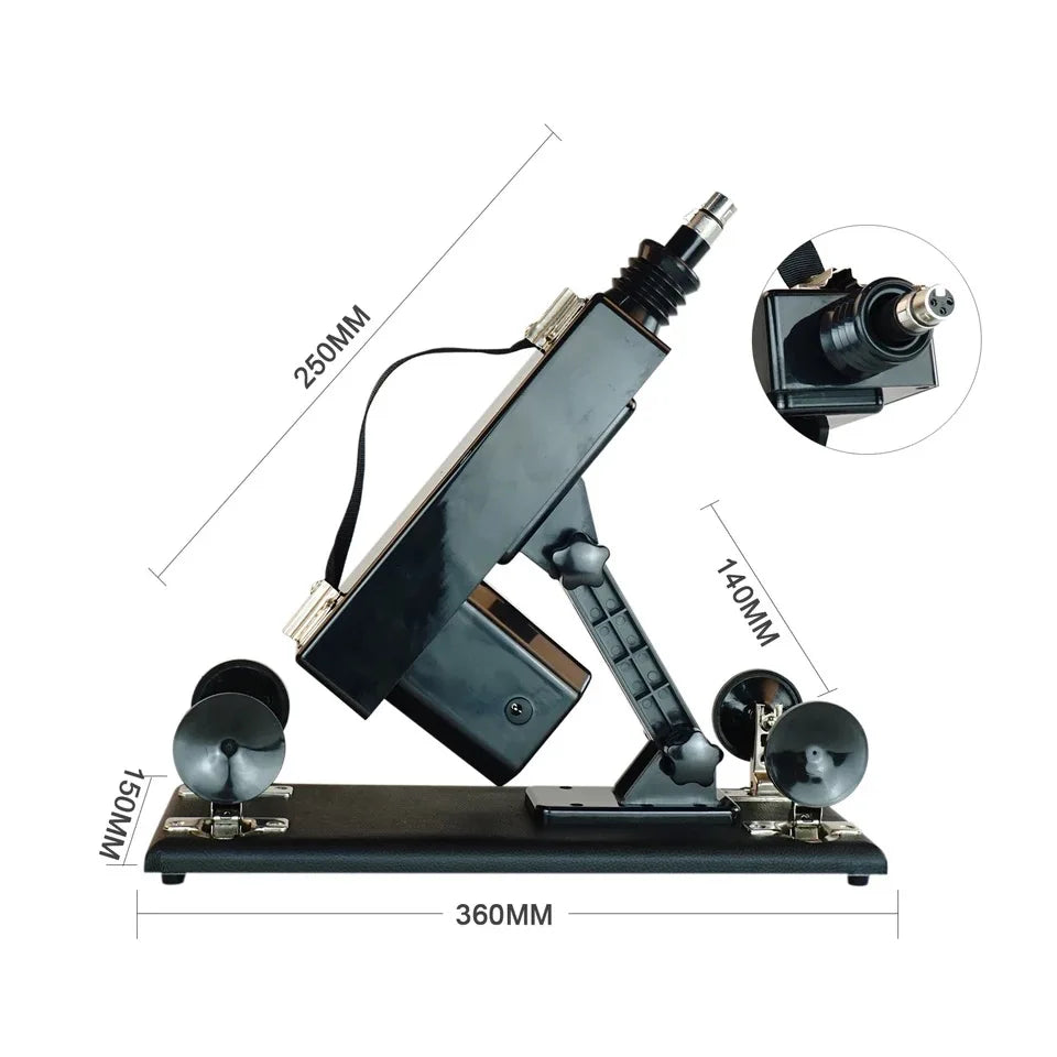 Automatic Powerful Sex Love Machines Thrusting Dildo Masturbating Pumping Vibrator Female Suction Cup Masturbation Sex Machine