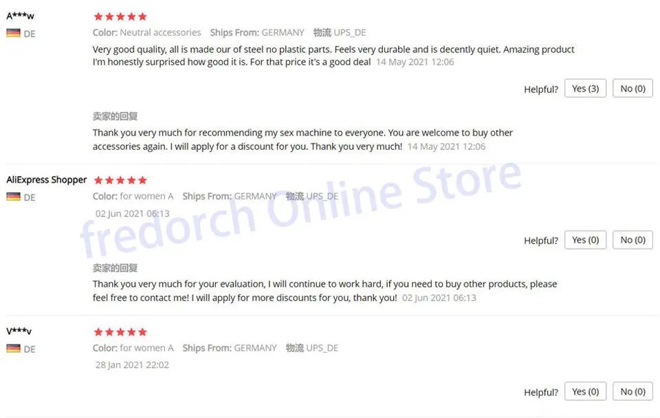 FREDORCH Sex Machine for Women and Men Machines for sex Masturbation Love Retractable Machine Vibrator Sex toys for women sex