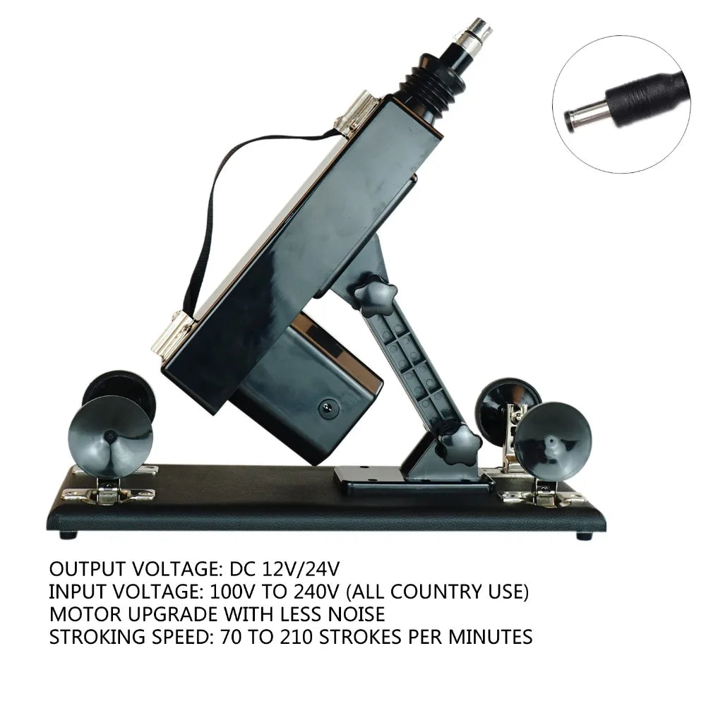 Automatic Powerful Sex Love Machines Thrusting Dildo Masturbating Pumping Vibrator Female Suction Cup Masturbation Sex Machine