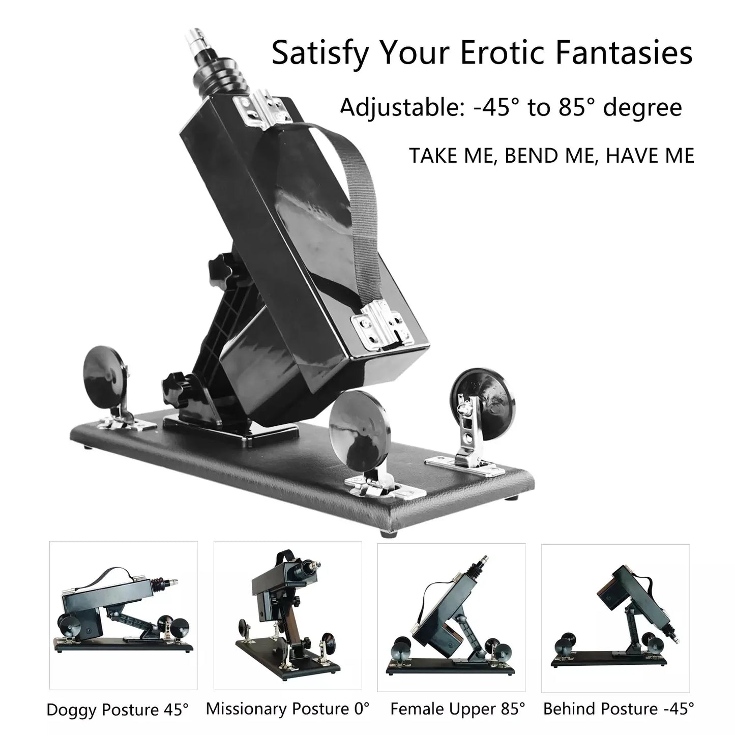 Automatic Powerful Sex Love Machines Thrusting Dildo Masturbating Pumping Vibrator Female Suction Cup Masturbation Sex Machine