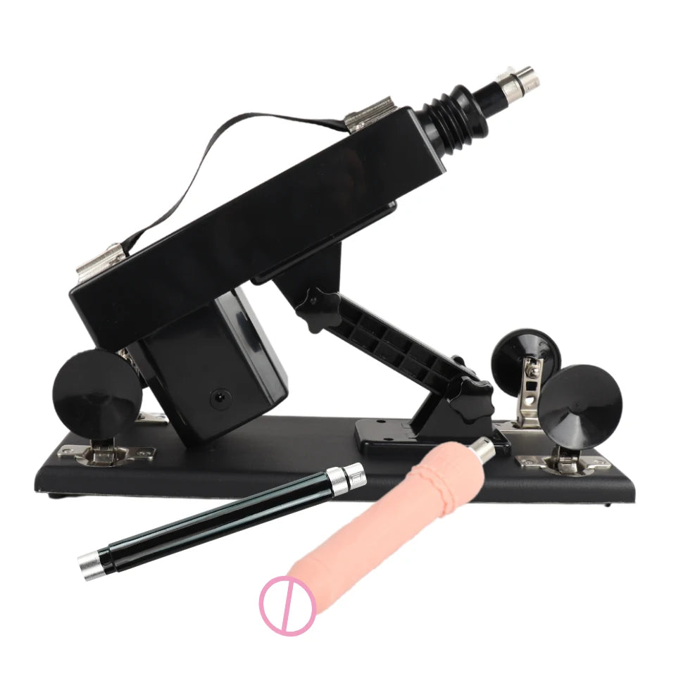 Automatic Powerful Sex Love Machines Thrusting Dildo Masturbating Pumping Vibrator Female Suction Cup Masturbation Sex Machine