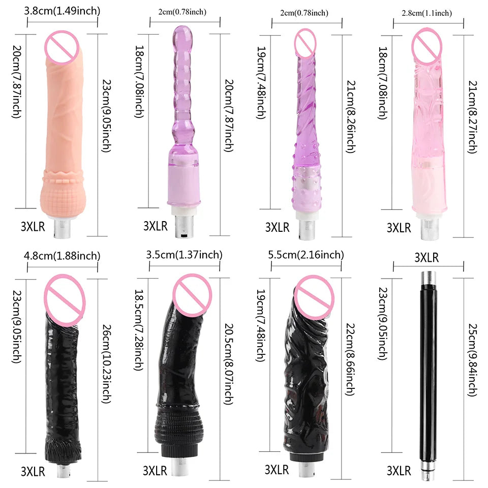 Automatic Powerful Sex Love Machines Thrusting Dildo Masturbating Pumping Vibrator Female Suction Cup Masturbation Sex Machine