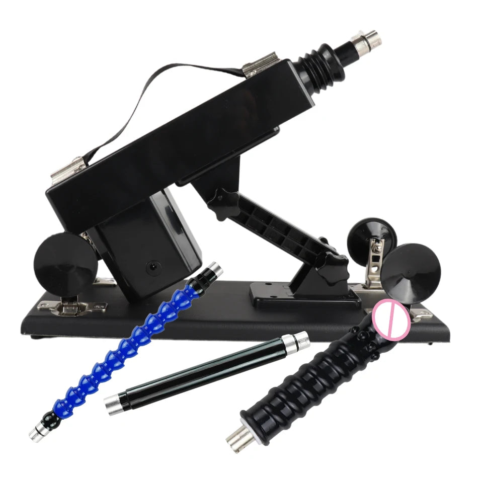 Automatic Powerful Sex Love Machines Thrusting Dildo Masturbating Pumping Vibrator Female Suction Cup Masturbation Sex Machine