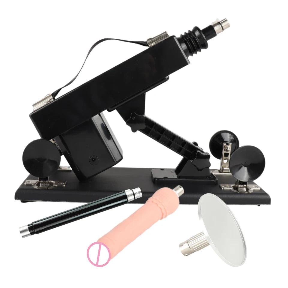 Automatic Powerful Sex Love Machines Thrusting Dildo Masturbating Pumping Vibrator Female Suction Cup Masturbation Sex Machine