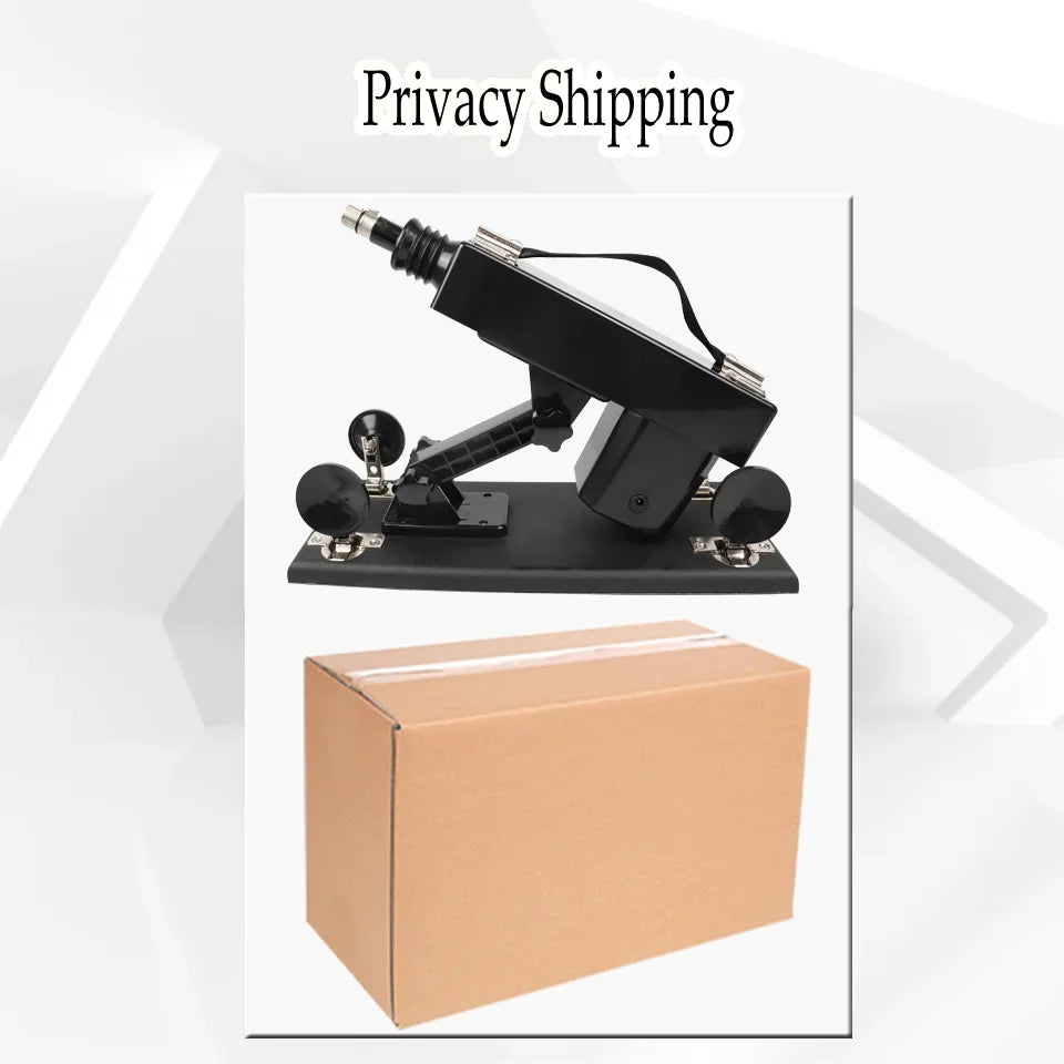 New Sex Machine for Couple Female Masturbation with Dildos Adjustable Angle Retractable Machine Gun Sex Toys