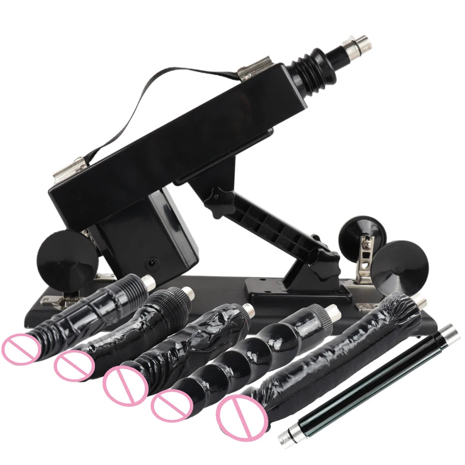 Automatic Powerful Sex Love Machines Thrusting Dildo Masturbating Pumping Vibrator Female Suction Cup Masturbation Sex Machine
