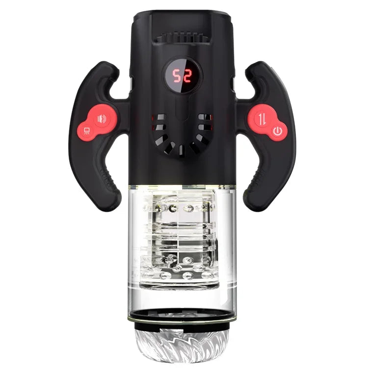 Automatic Man Masturbator With Handle Blowjob Masturbation Vagina Pocket Pussy Penis Oral Sex Machine Toys For Man Adults 18