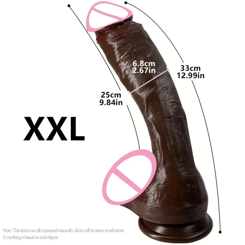 Cheap Dildo Huge Realistic Penis Suction Cup Strap-on Double Penetration Anal Plug Vaginal Masturbator Adults Sex Toys For Women