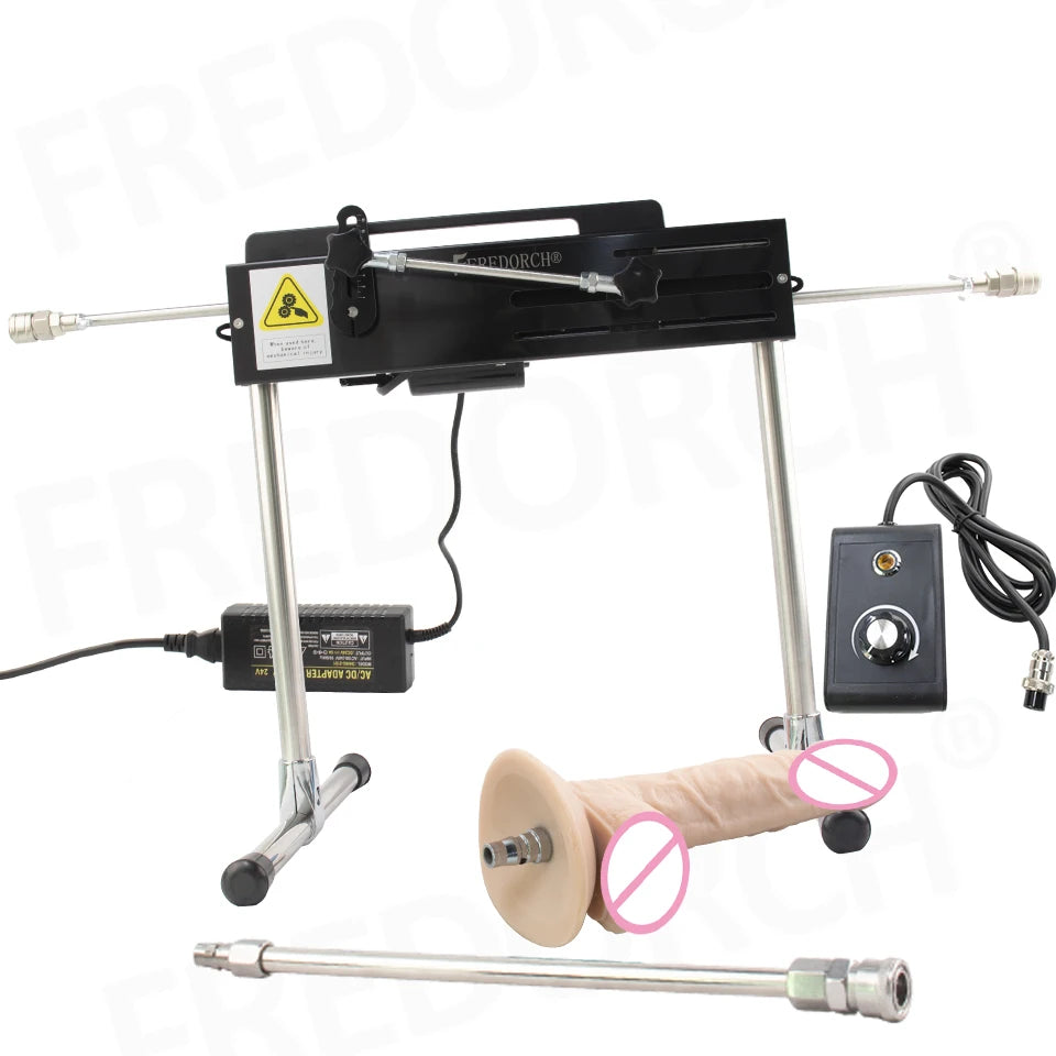 FREDORCH Sex Machine Remote Super Silent Ultra Adjustable Vac u Lock 3-15CM 120W Love Machine With Dildo sex machine sex toy
