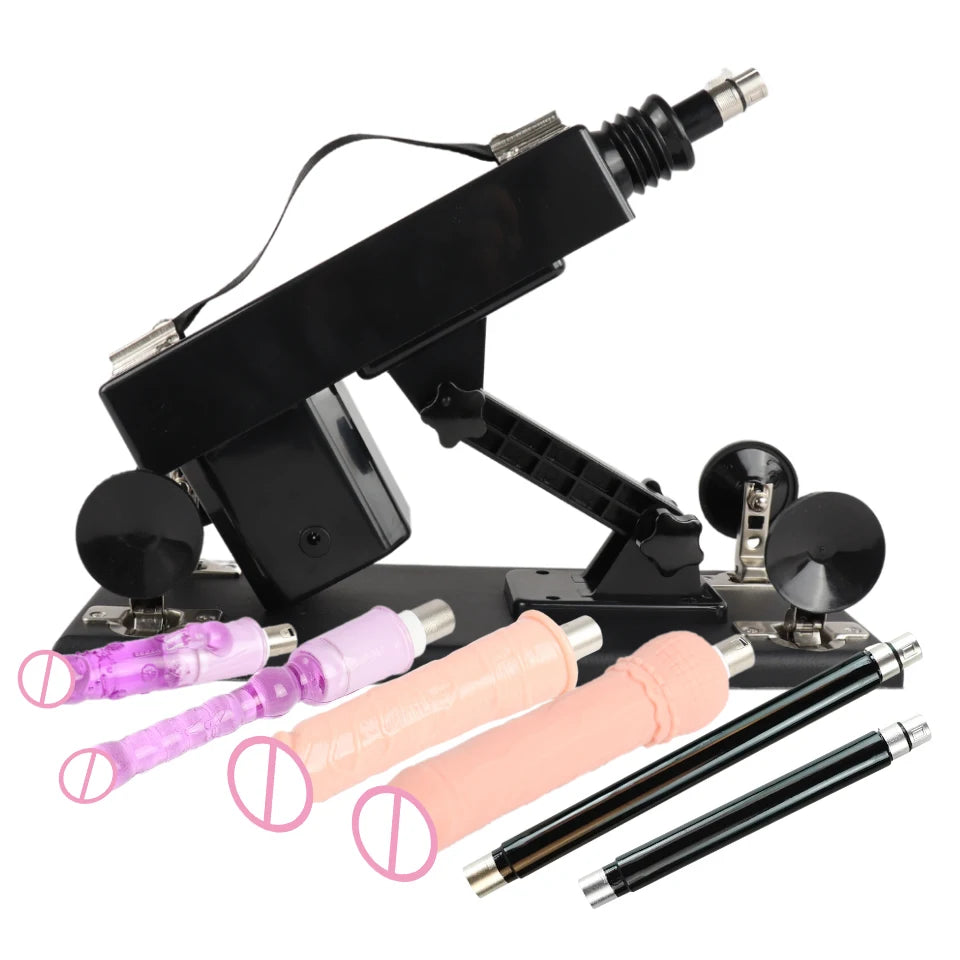 Automatic Powerful Sex Love Machines Thrusting Dildo Masturbating Pumping Vibrator Female Suction Cup Masturbation Sex Machine