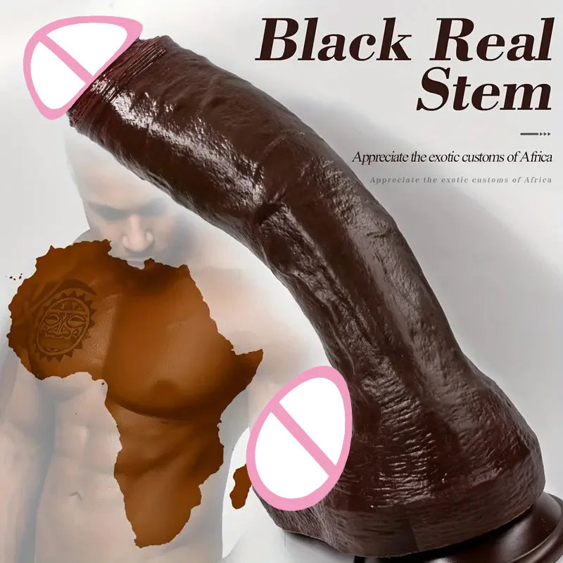 Super Long Skin Dildo Penis Realistic Cock Masturbator Makeup Double Penetration Anal Plug Strapon Dick Adult supplies Sex toys