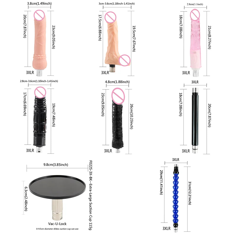 Automatic Powerful Sex Love Machines Thrusting Dildo Masturbating Pumping Vibrator Female Suction Cup Masturbation Sex Machine