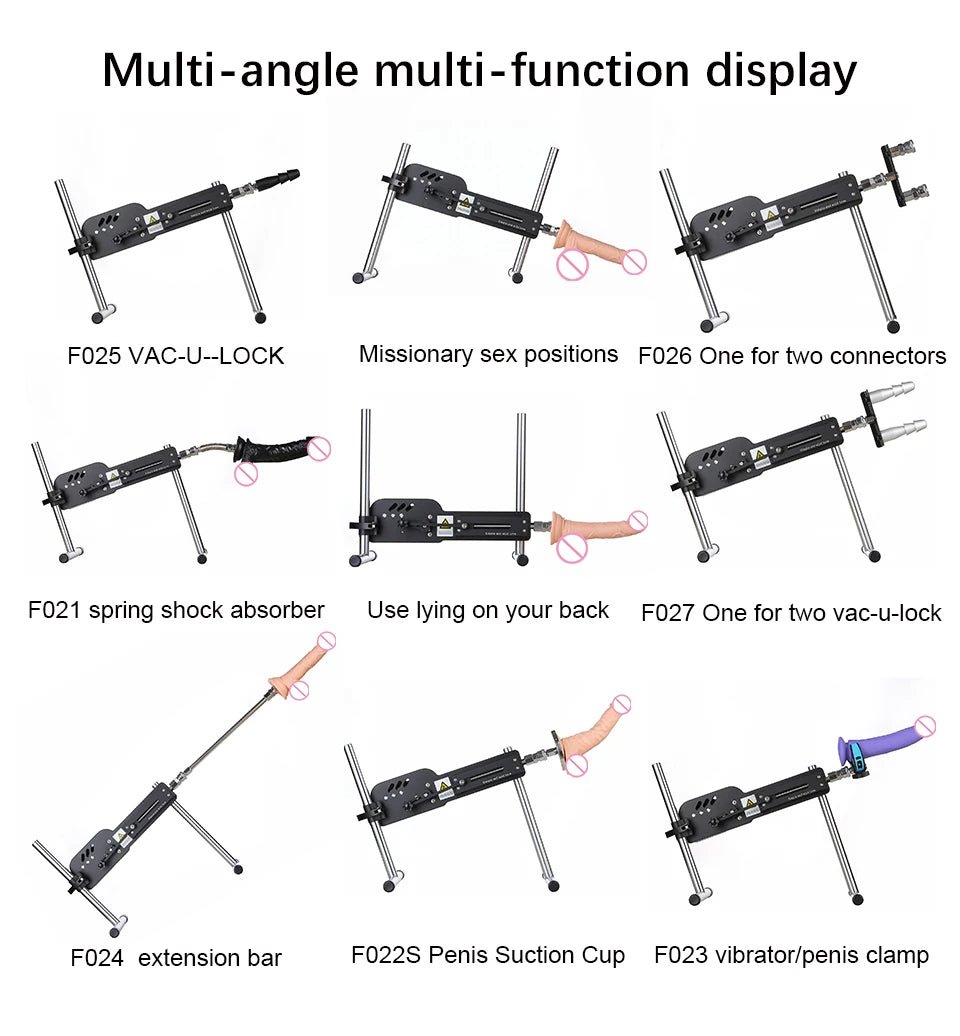 FREDORCH Sex Machine for Women and Men Machines for sex Masturbation Love Retractable Machine Vibrator Sex toys for women sex
