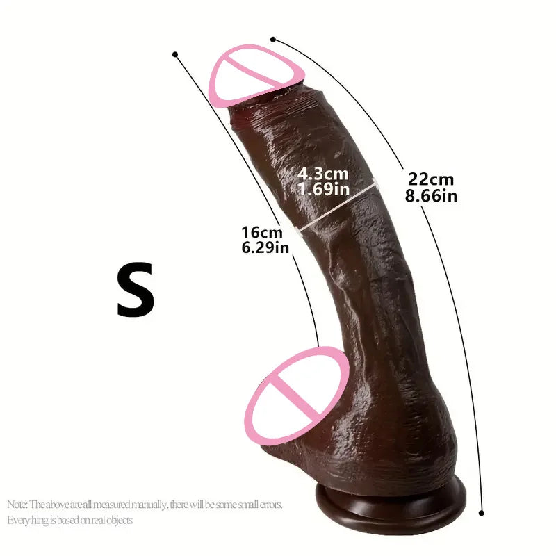 Cheap Dildo Huge Realistic Penis Suction Cup Strap-on Double Penetration Anal Plug Vaginal Masturbator Adults Sex Toys For Women