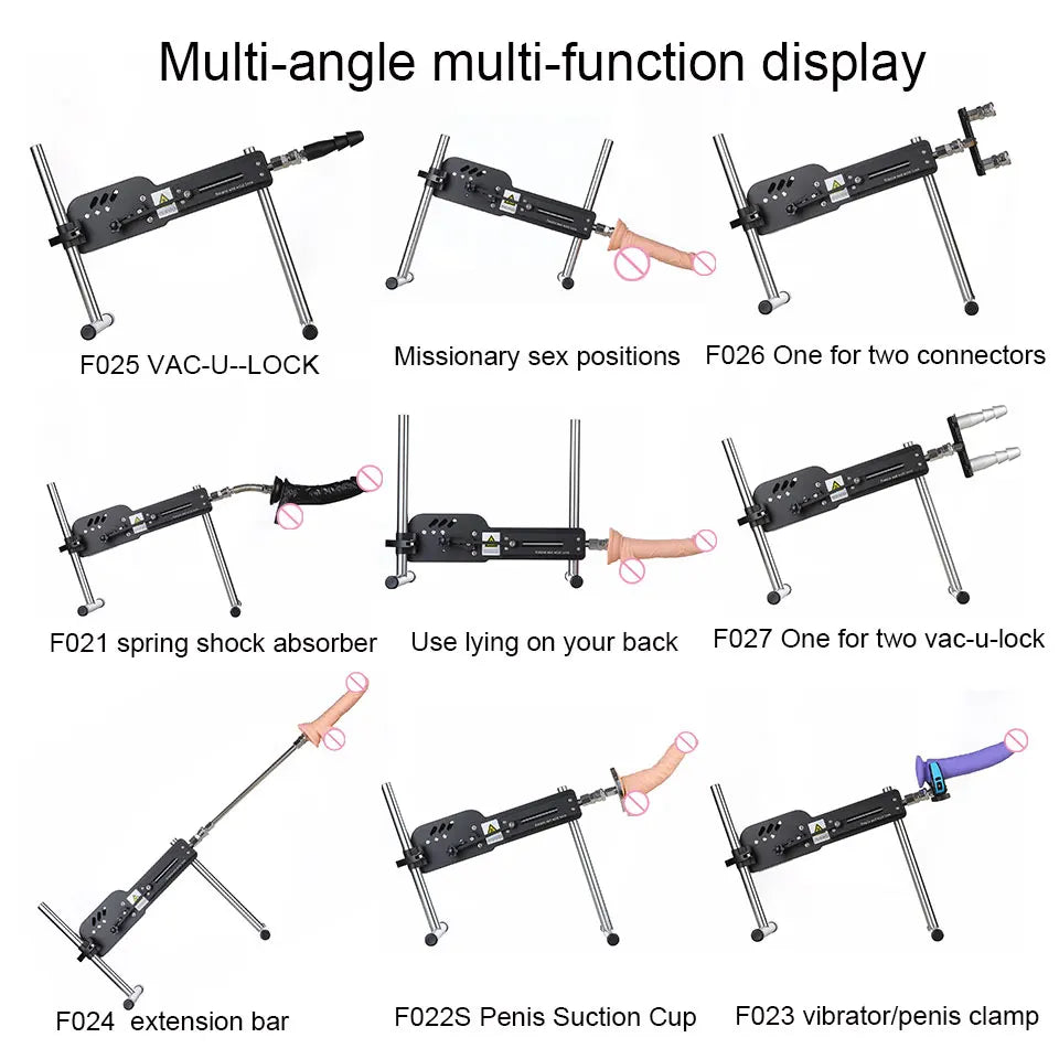 FREDORCH Sex Machine for Women and Men Machines for sex Masturbation Love Retractable Machine Vibrator Sex toys for women sex