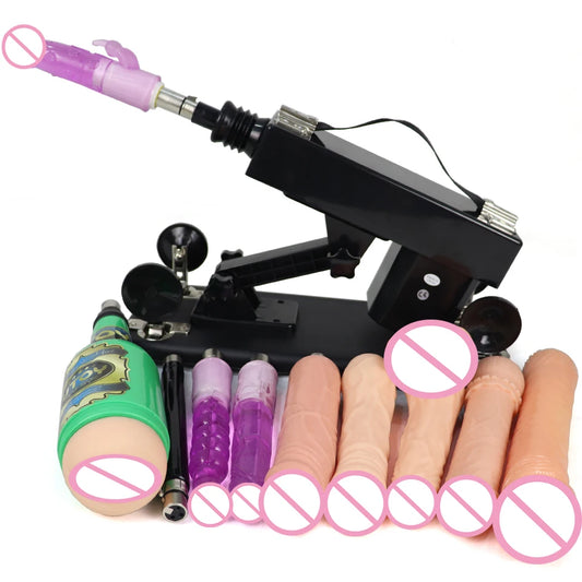 Fredorch A2 Automatic Sex Machine Thrusting Machine Automatic Love Machine with Masturbator, Adult Toy for Women Dildo Attachmen