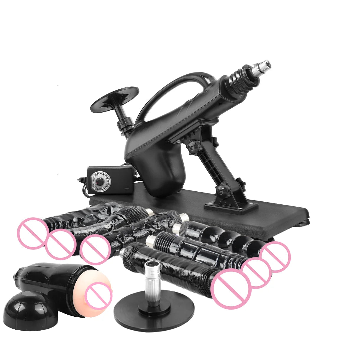 FREDORCH Sex Machine Adjustable Automatic Female Masturbating Pumping with 3XLR Sex Gun Love Machine for Woman Adult Sex Toy