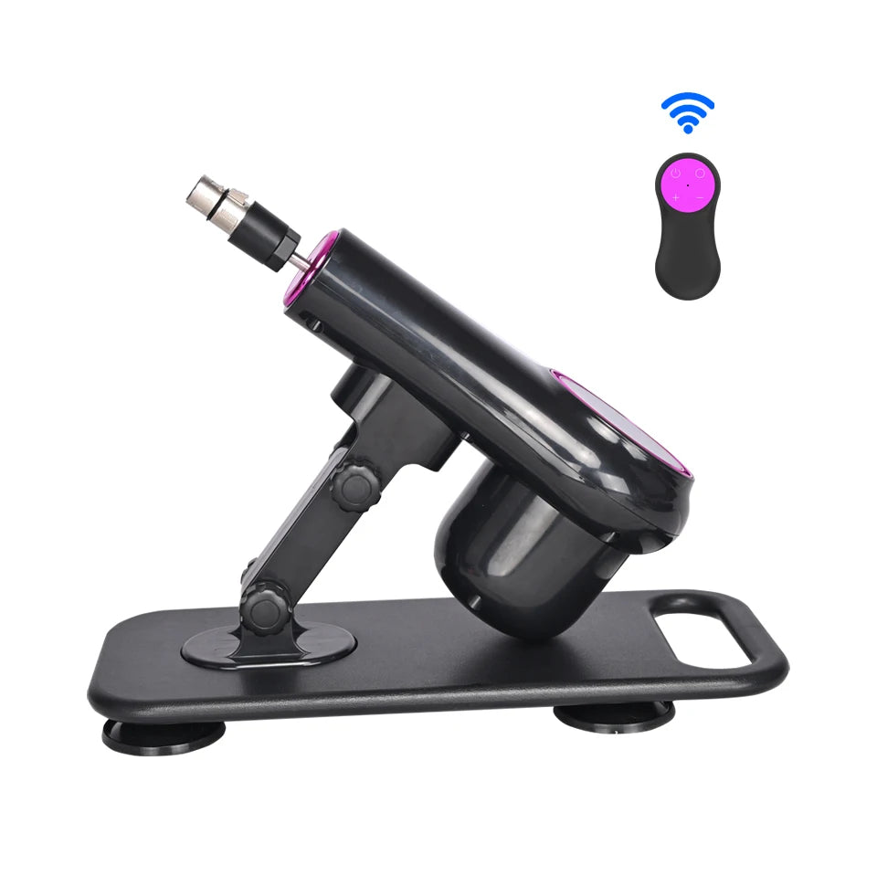 ROUGH BEAST Automatic Sex Machine with Big Black Dildo for Women Love Machine Masturbation Pumping Gun for Couple Men Sex Toys