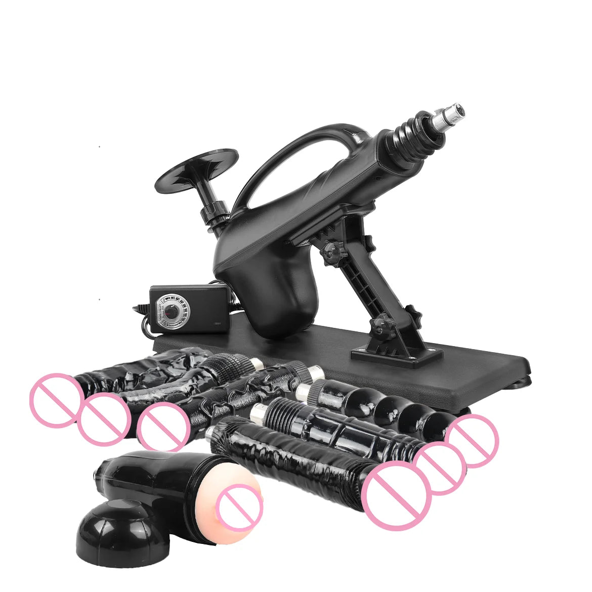 FREDORCH Sex Machine Adjustable Automatic Female Masturbating Pumping with 3XLR Sex Gun Love Machine for Woman Adult Sex Toy