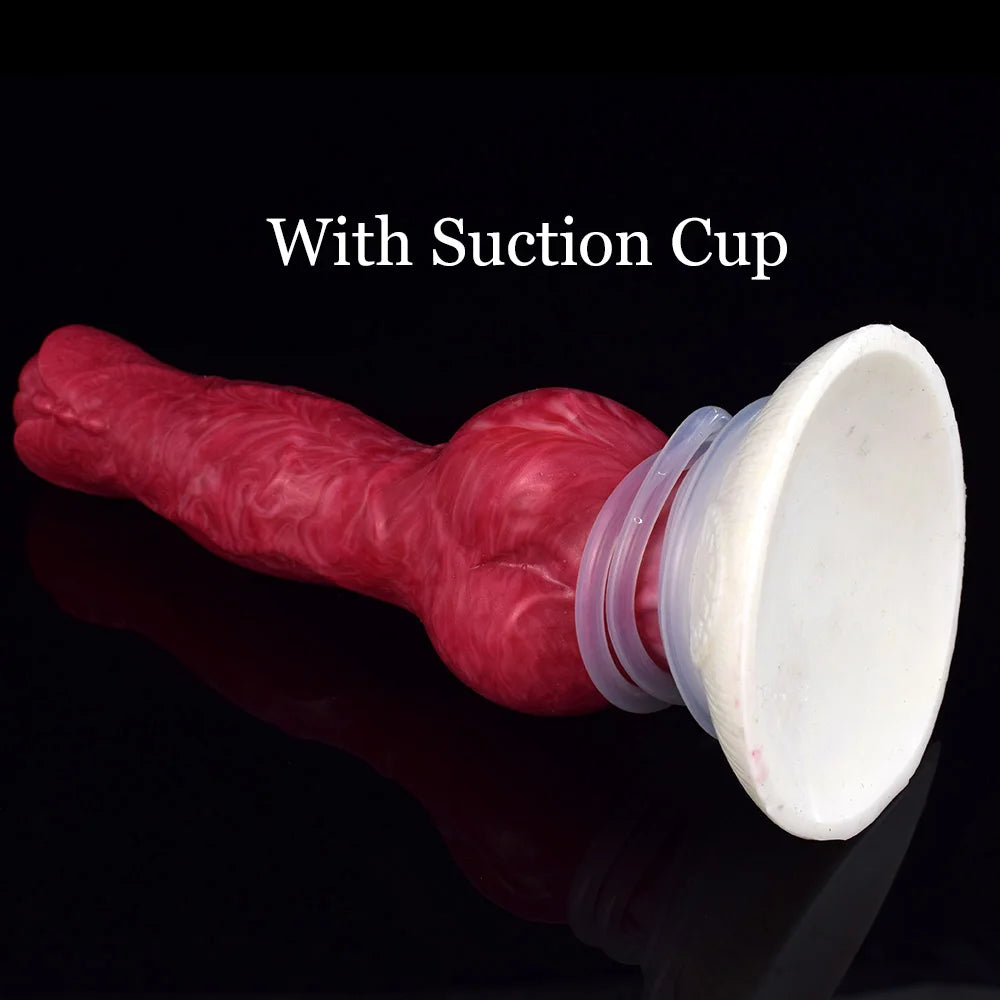 NNSX Squirting Dildo with Strong Sucker Big Knot Anal Plug Silicone Dilatador Anal Dildos Penetration Large Toys for Woman Man