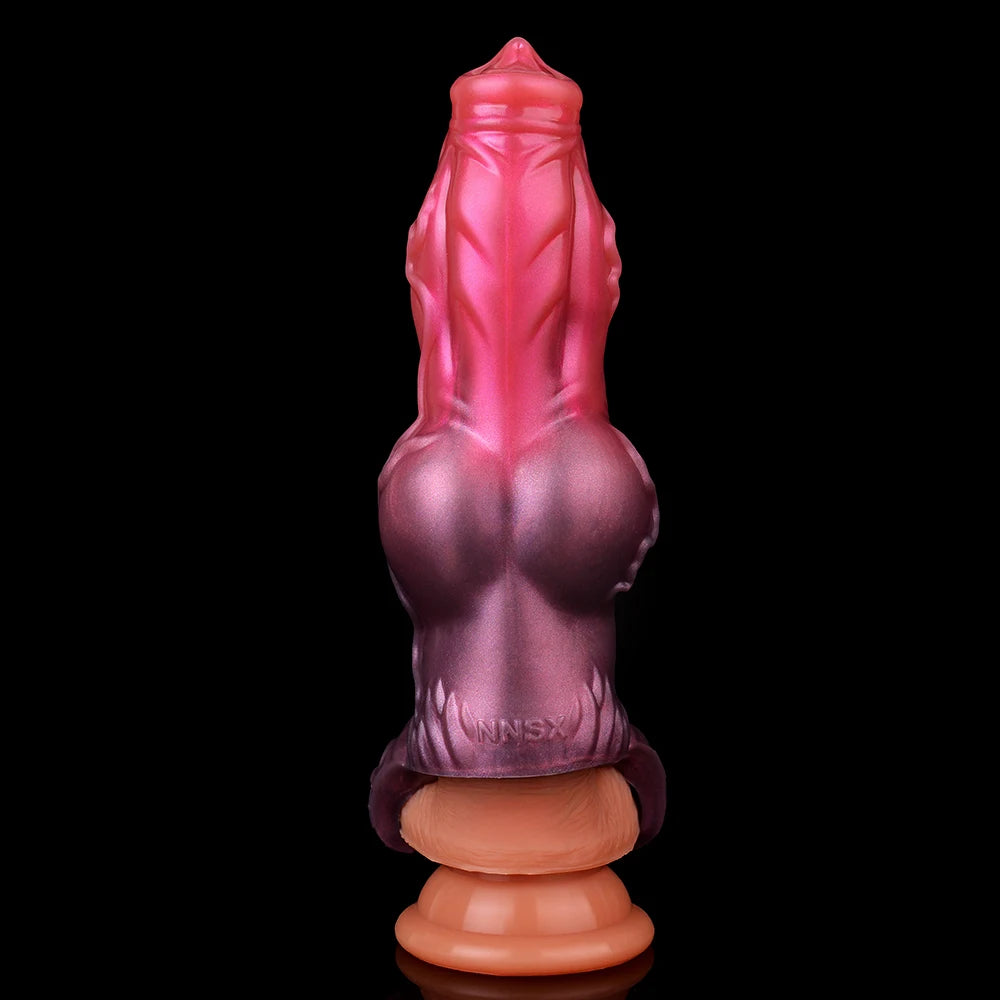 NUUN Dog Knot Penis Sleeve Cock Enlargement & Extender Sheath Girth Increase Lasting Longer Men Delay Ejaculation Sexy Adult Toy
