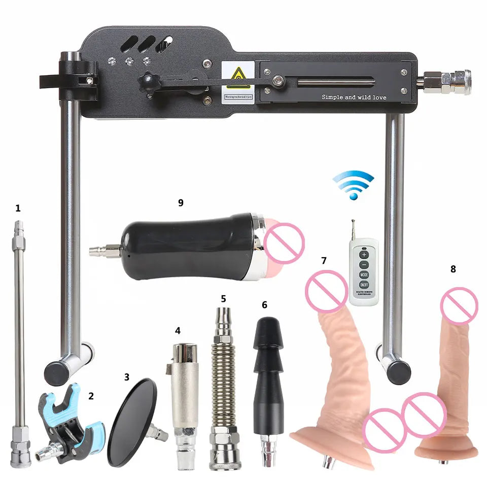 FREDORCH Sex Machine for Women and Men Machines for sex Masturbation Love Retractable Machine Vibrator Sex toys for women sex