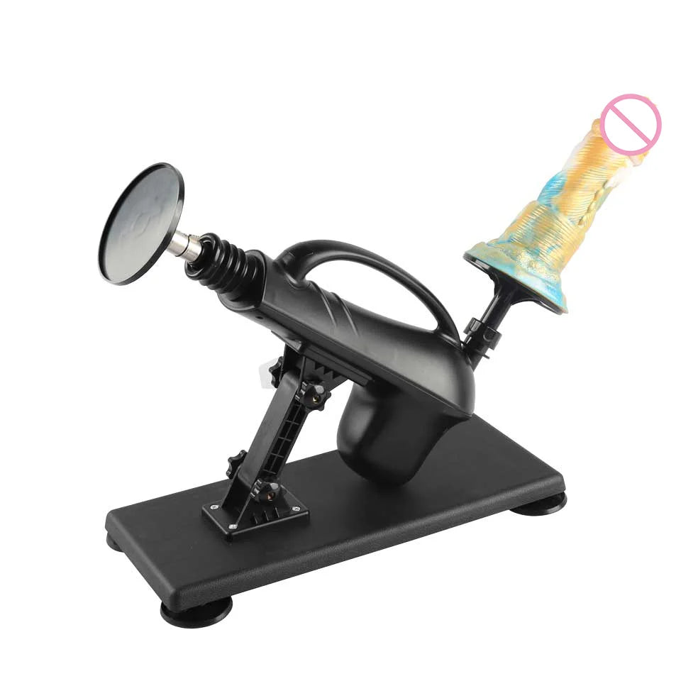 FREDORCH Sex Machine Adjustable Automatic Female Masturbating Pumping with 3XLR Sex Gun Love Machine for Woman Adult Sex Toy