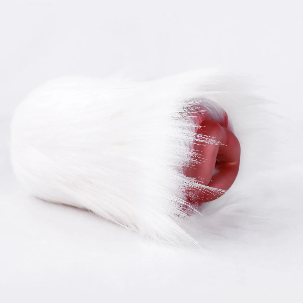 YOCY Realistic Animal Pussy Men Masturbator Soft Silicone Vaginal Anal Channel Fantasy Stroker Toy Fetish With Lifelike Fur