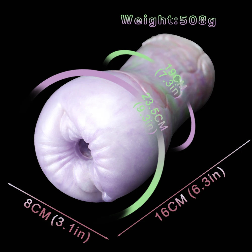 LUUK New Animal Dragon Big Mouth Masturbator For Men Soft Silicone Realistic Vagina Penis Stimulate Pocket Pussy Sexy Adult Toys