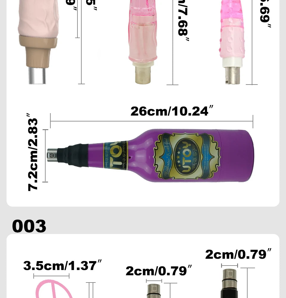 ROUGH BEAST 3XLR Sex Machine with Dildo Attachment Wireless Automatic Masturbation Machine for Women and Men Telescopic Sex Toys