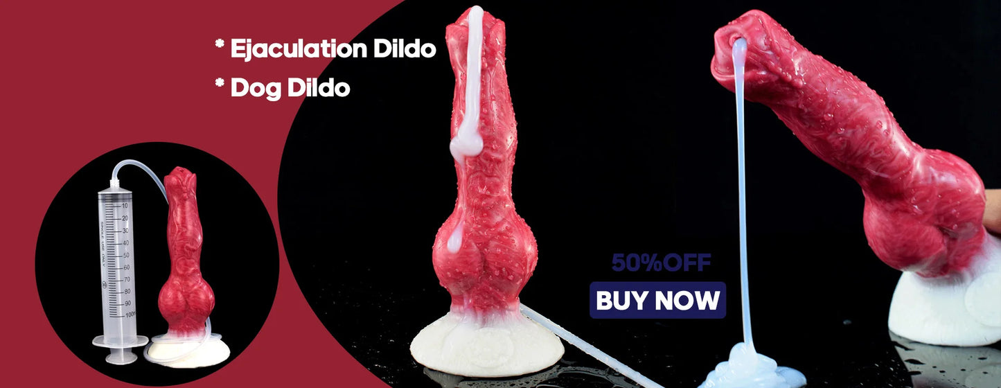 NNSX Animal Anal Dildo With Sucker Large Knot Dog Penis Butt Plug Anus Dilators Sexy Tools Ass Toys For Men Advanced Players