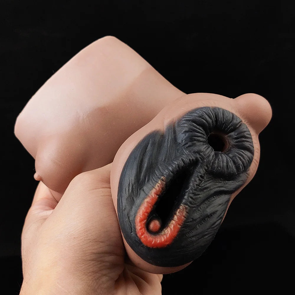 YOCY Fantasy Horse Butt Men Masturbator Animal Fetish Stroker Liquid Silicone Sex Toy Penis Massager Adult 18+