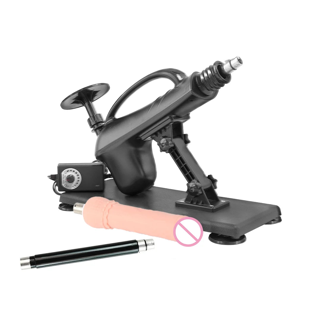 FREDORCH Sex Machine Adjustable Automatic Female Masturbating Pumping with 3XLR Sex Gun Love Machine for Woman Adult Sex Toy