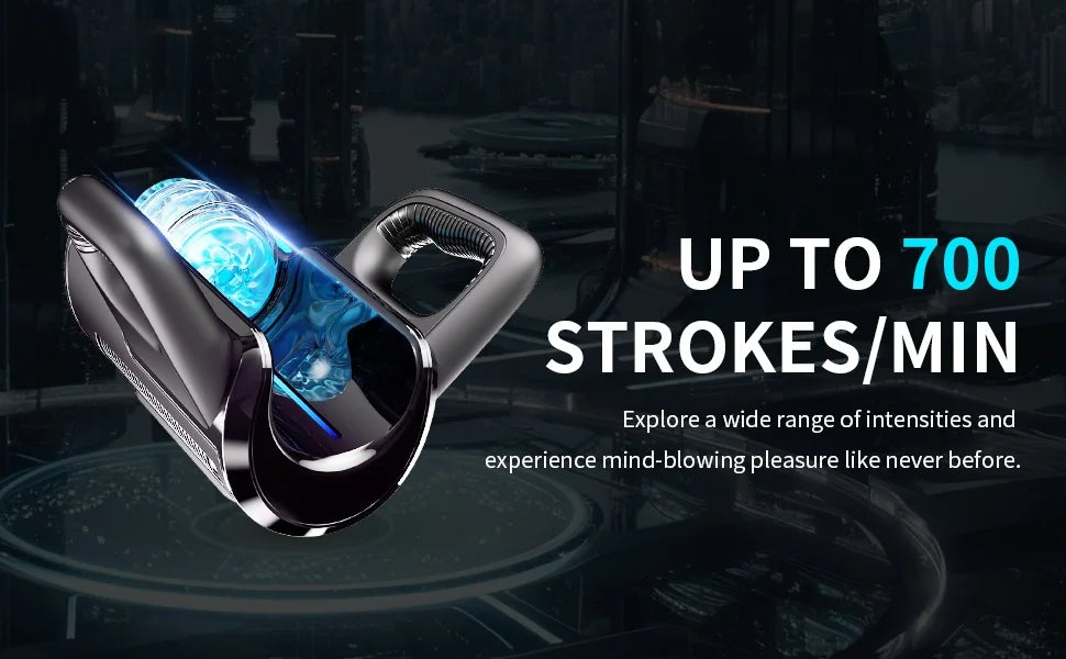Leten THRUSTING-PRO High Telescopic Male Masturbator Cup Automatic Vagina Phone Holder Machine Sex Toys For Men Adults 18