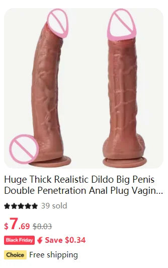 Super Long Skin Dildo Penis Realistic Cock Masturbator Makeup Double Penetration Anal Plug Strapon Dick Adult supplies Sex toys