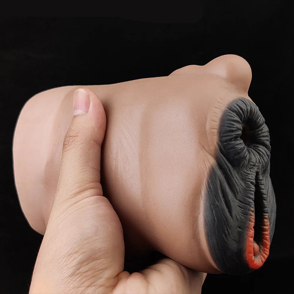 YOCY Fantasy Horse Butt Men Masturbator Animal Fetish Stroker Liquid Silicone Sex Toy Penis Massager Adult 18+