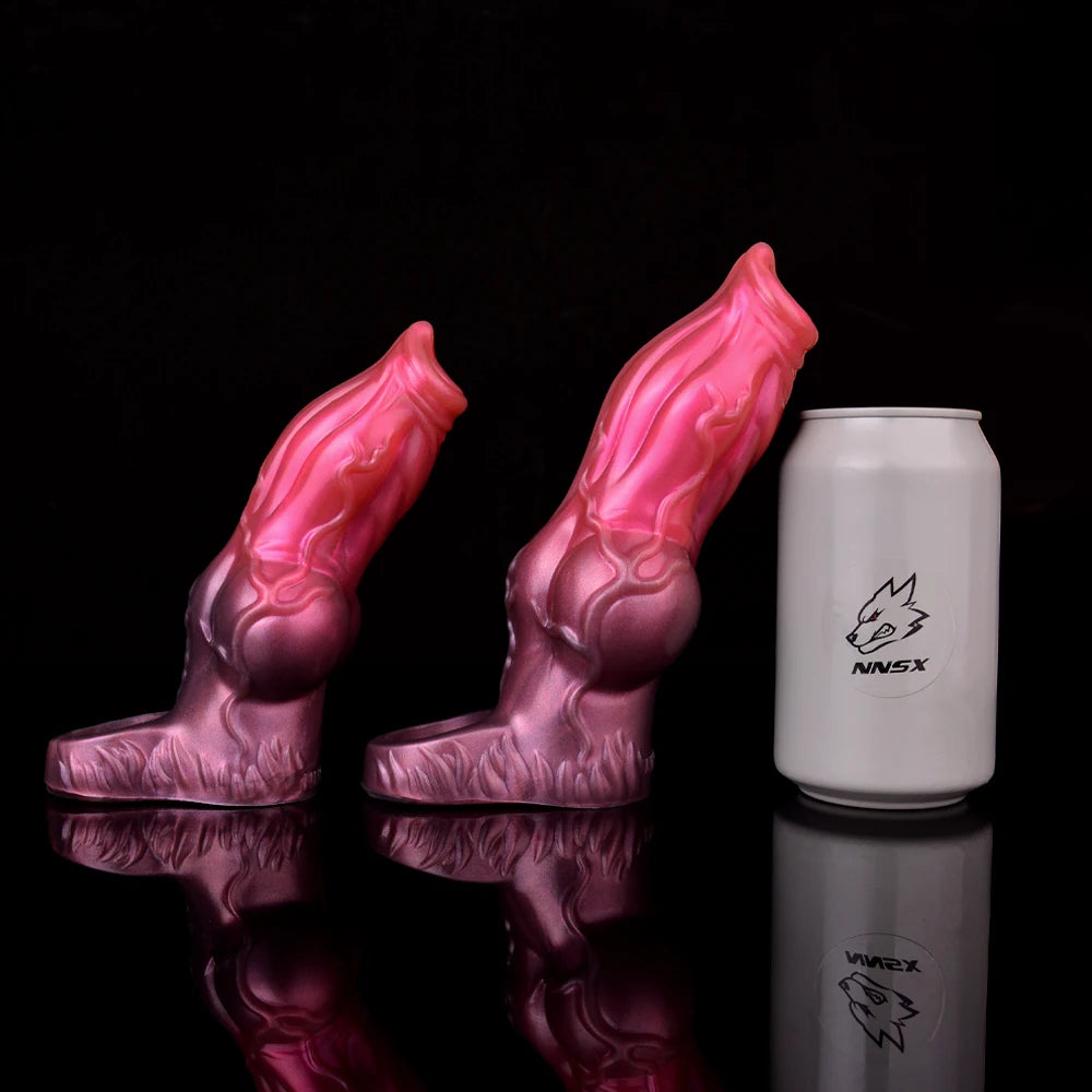 NUUN Dog Knot Penis Sleeve Cock Enlargement & Extender Sheath Girth Increase Lasting Longer Men Delay Ejaculation Sexy Adult Toy