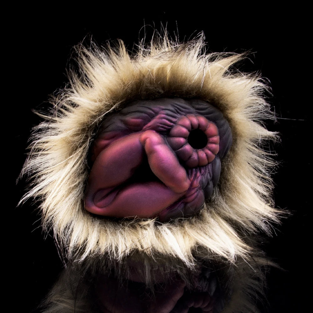 YOCY Realistic Animal Pussy Men Masturbator Soft Silicone Vaginal Anal Channel Fantasy Stroker Toy Fetish With Lifelike Fur