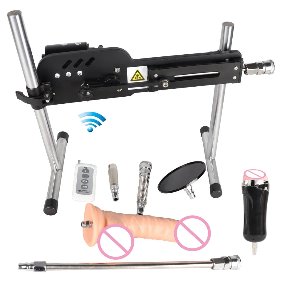 FREDORCH Sex Machine for Women and Men Machines for sex Masturbation Love Retractable Machine Vibrator Sex toys for women sex