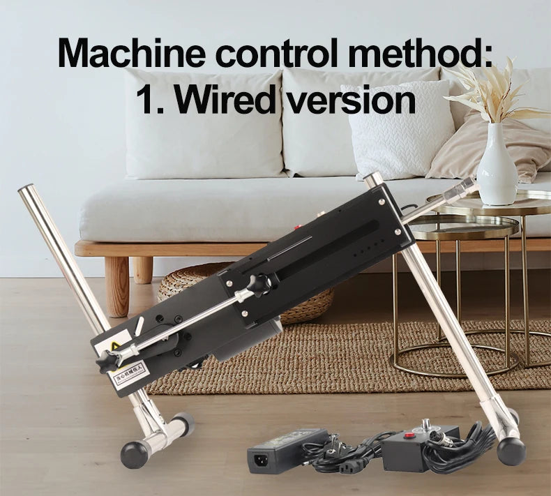 FREDORCH Retractable 3-15cm Automatic Masturbation Dildo Sex Machine Adult Couple SM Sex Toy, Female Vaginal Vibrator