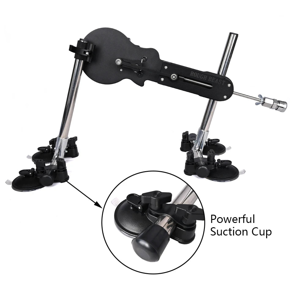 ROUGH BEAST 70W Power Automatic Sex Machine with Dildo Attachment Wireless Masturbation Machine for Women Telescopic Men Sex Toy